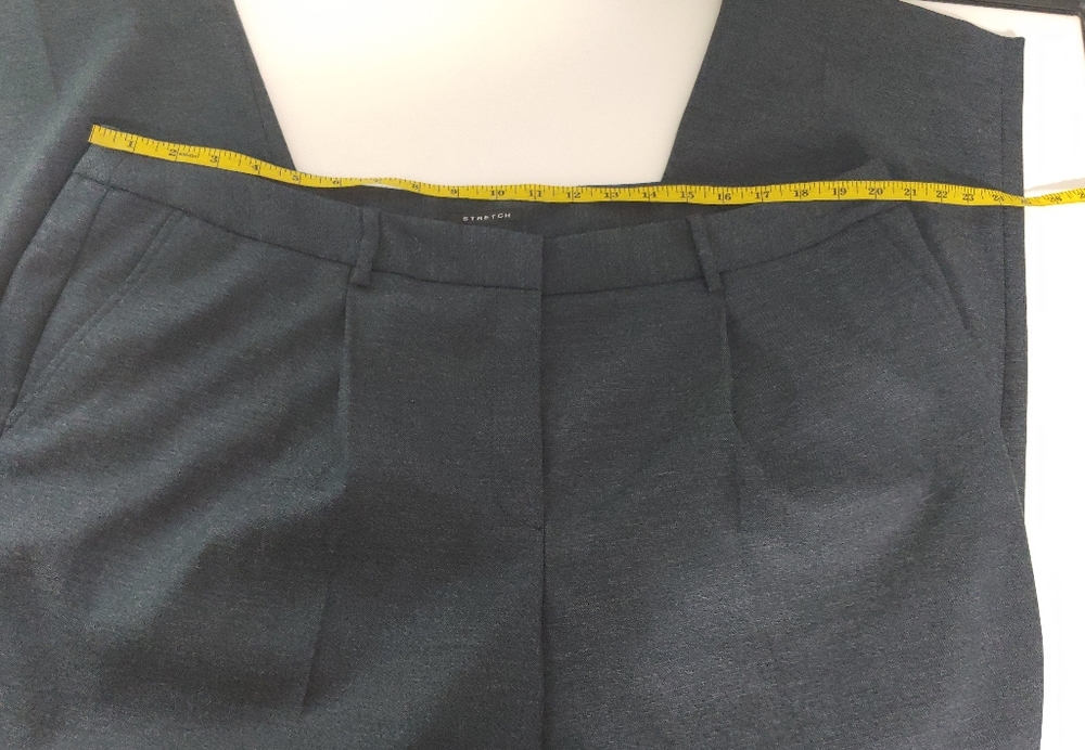 Jones New York Women's Grey Capri Size 18W Plus - Picture 4 of 8
